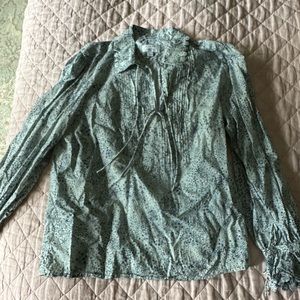 J Crew x Liberty long sleeve top